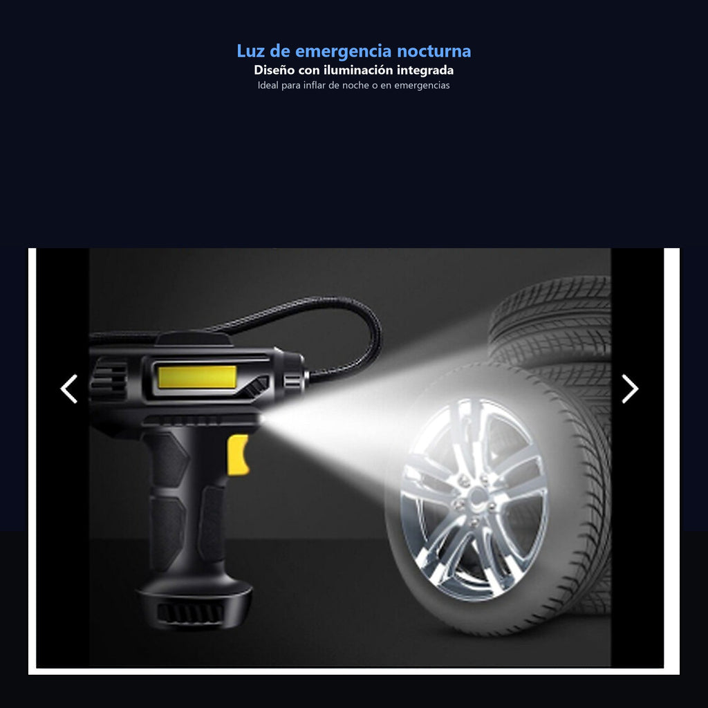 Compresor de Aire con Barómetro — luz nocturna