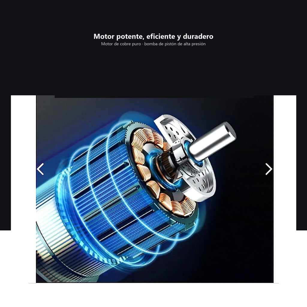 Hidrolavadora Pulverizadora Inalámbrica 150W — motor potente