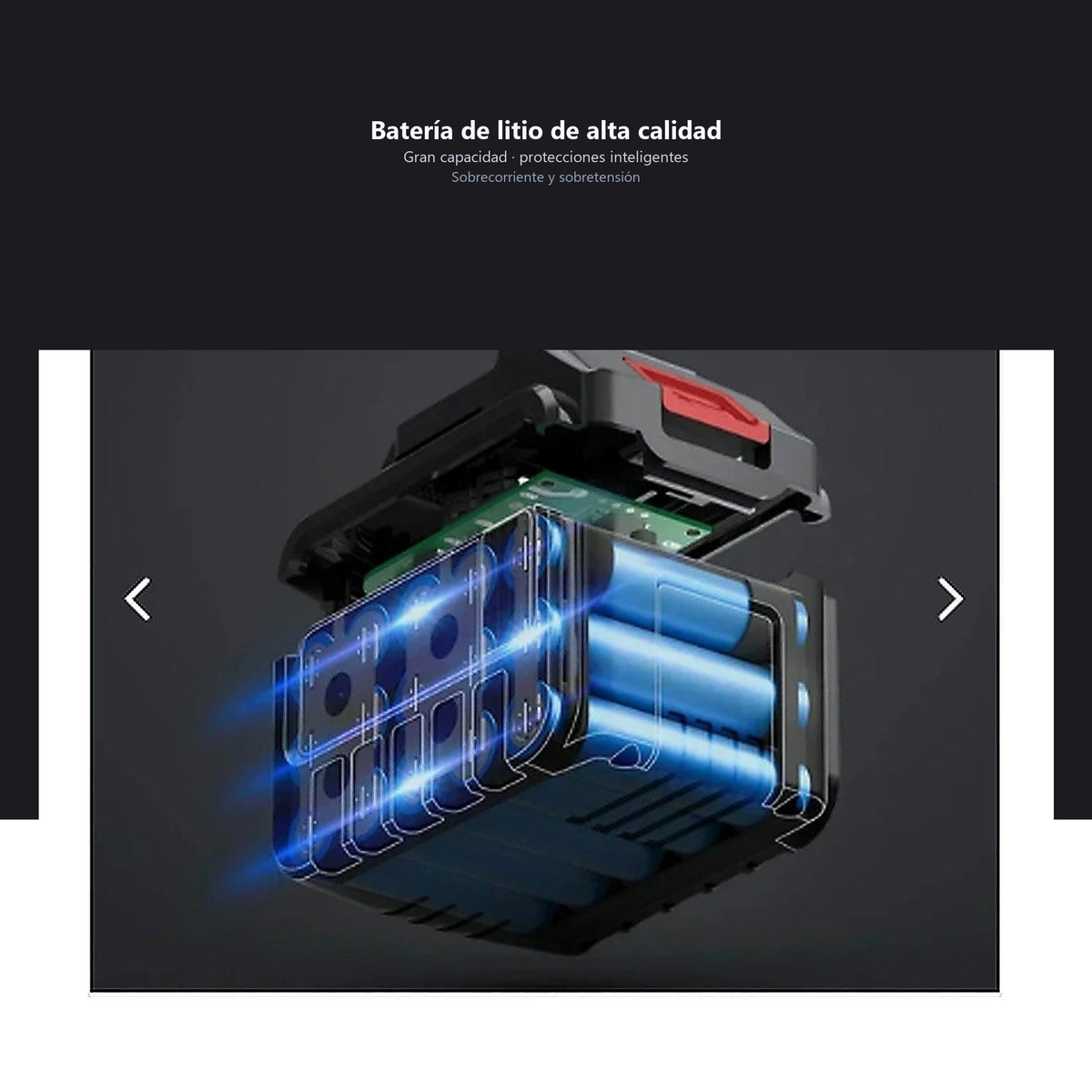 Hidrolavadora Pulverizadora Inalámbrica 150W — batería litio