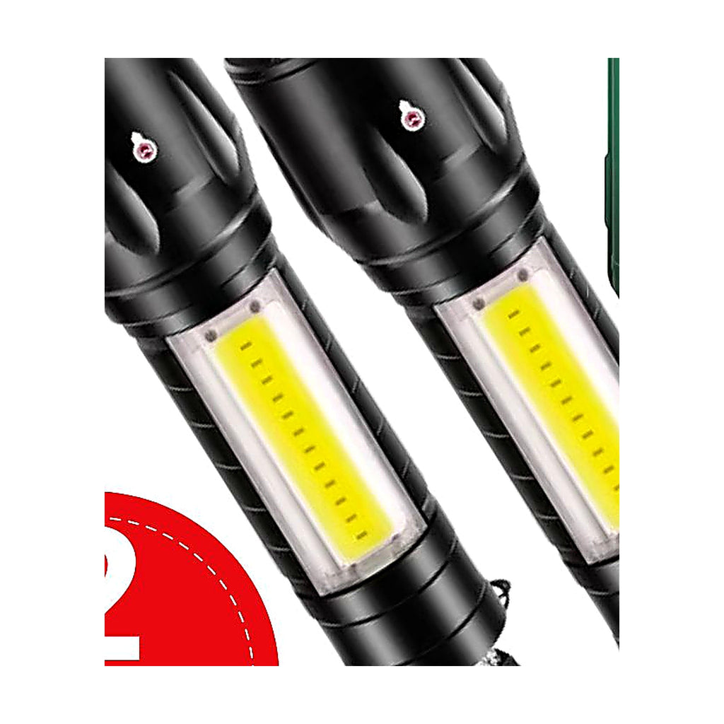 Pack 2 Mini Linternas LED Recargables — detalle