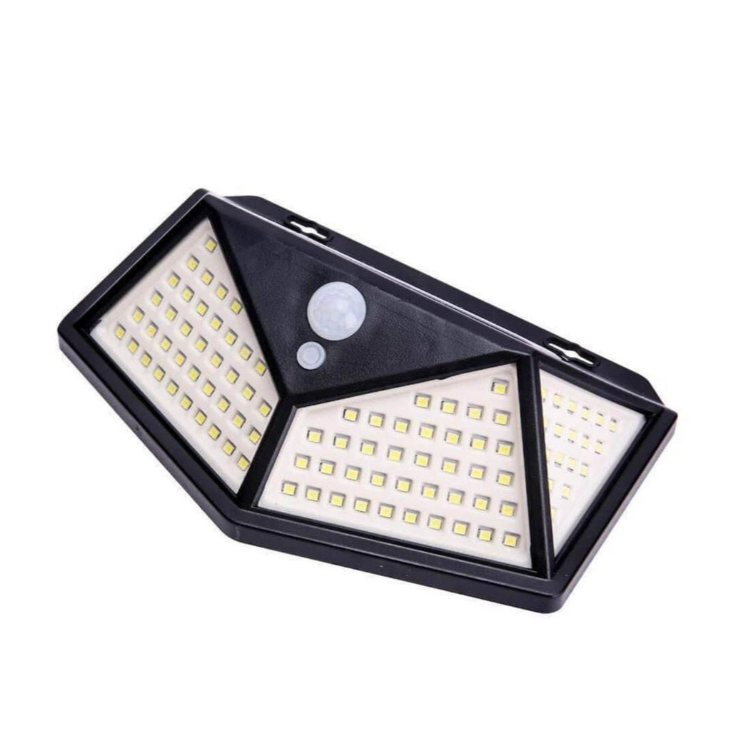 Aplique LED Solar Rectangular 114 LED — foto principal