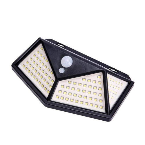 Aplique LED Solar Rectangular 114 LED — foto principal