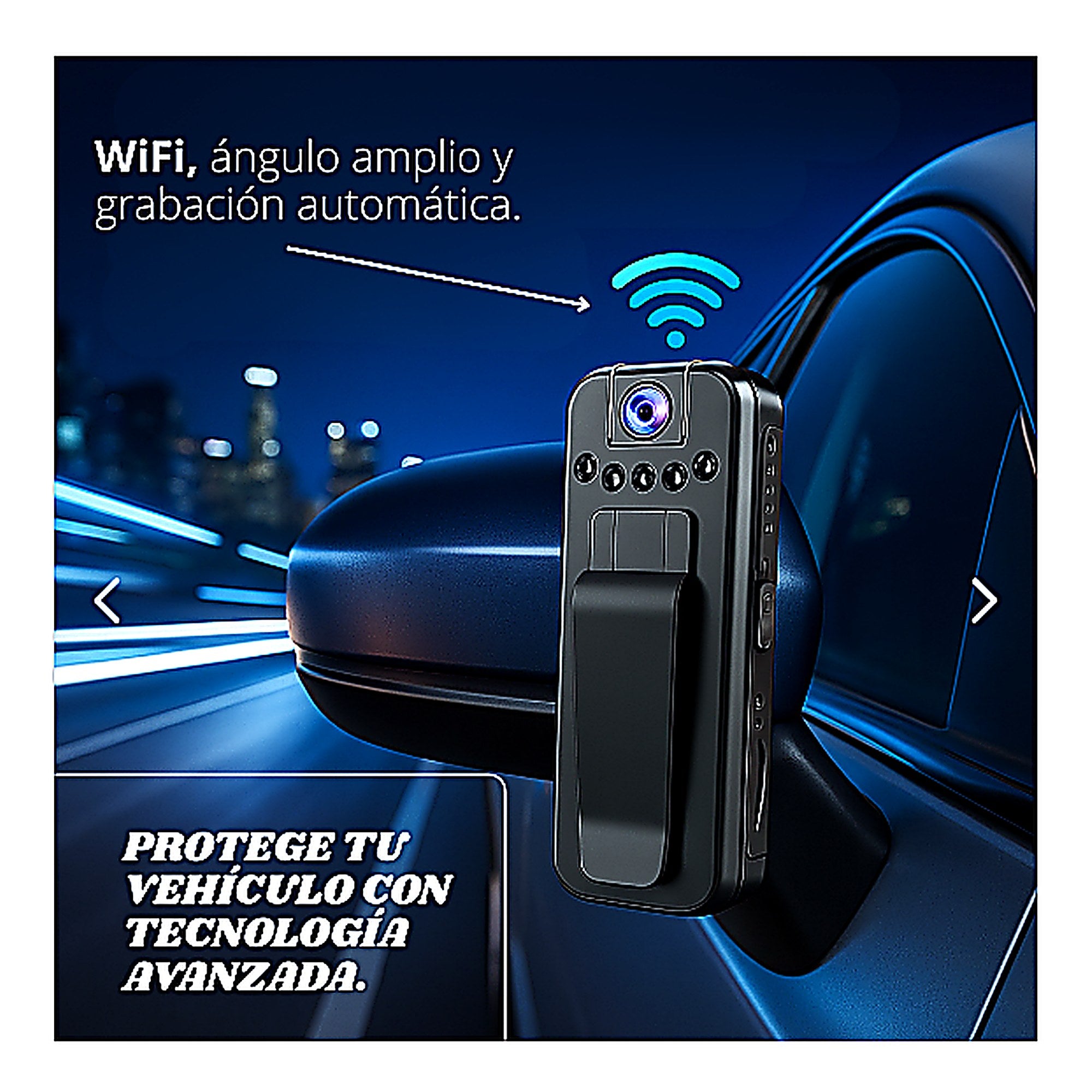 Cámara Portátil L7 1080P Visión Nocturna — vista 3