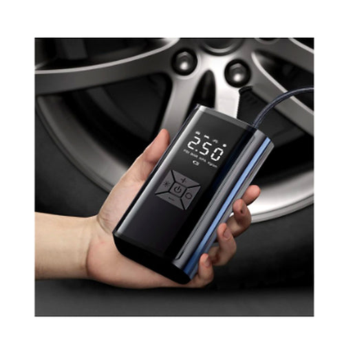 Compresor Eléctrico 12V Portátil Digital — en mano
