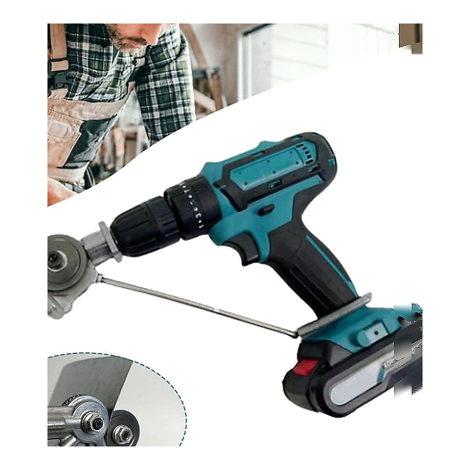 Cortador de Chapa para Taladro (Drill Shears) — foto principal