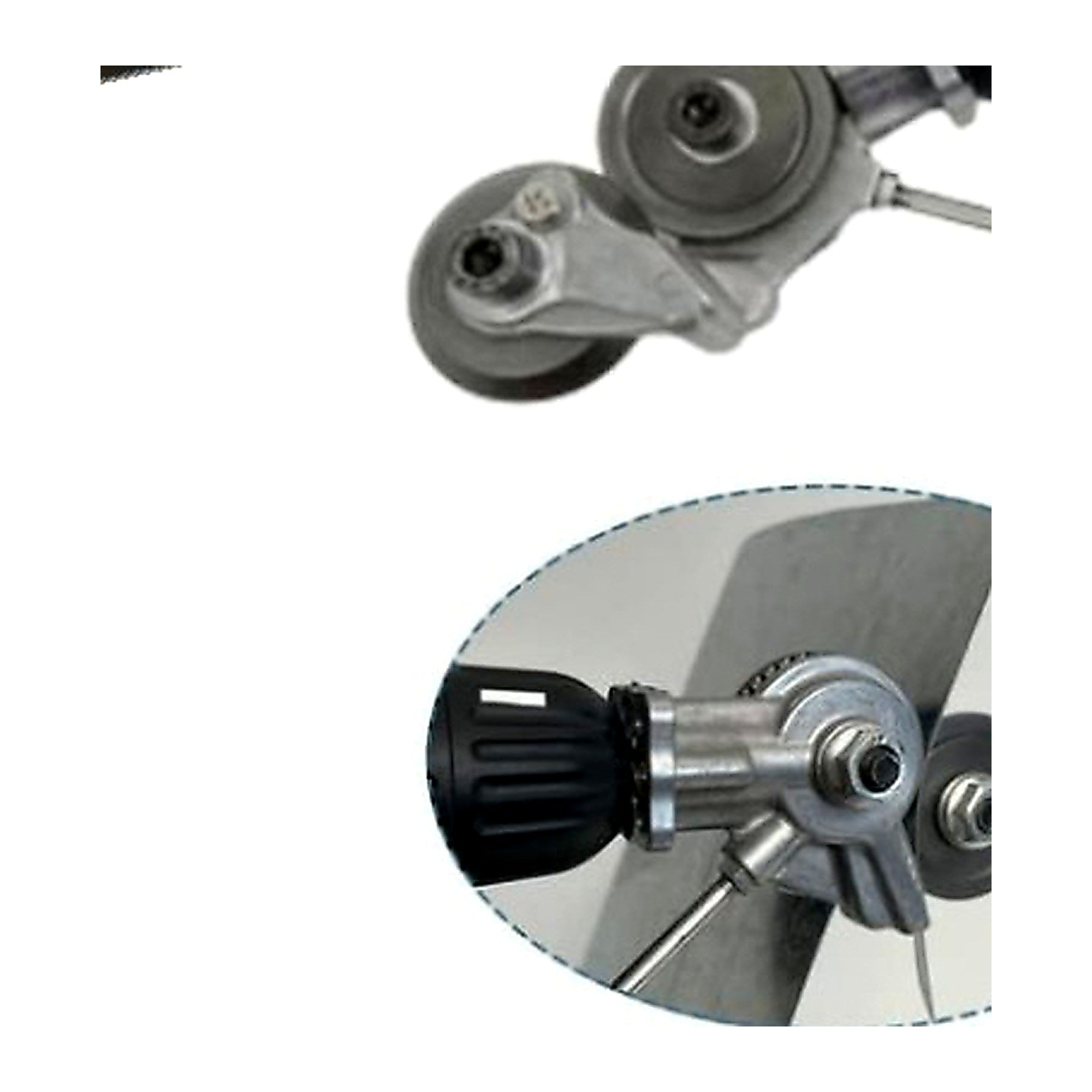 Cortador de Chapa para Taladro (Drill Shears) — cortando chapa