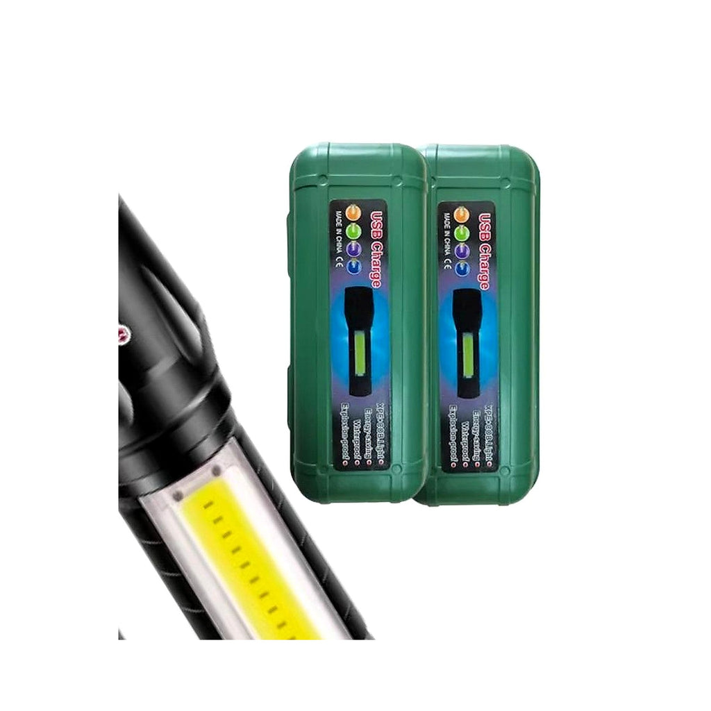 Pack 2 Mini Linternas LED Recargables — estuches