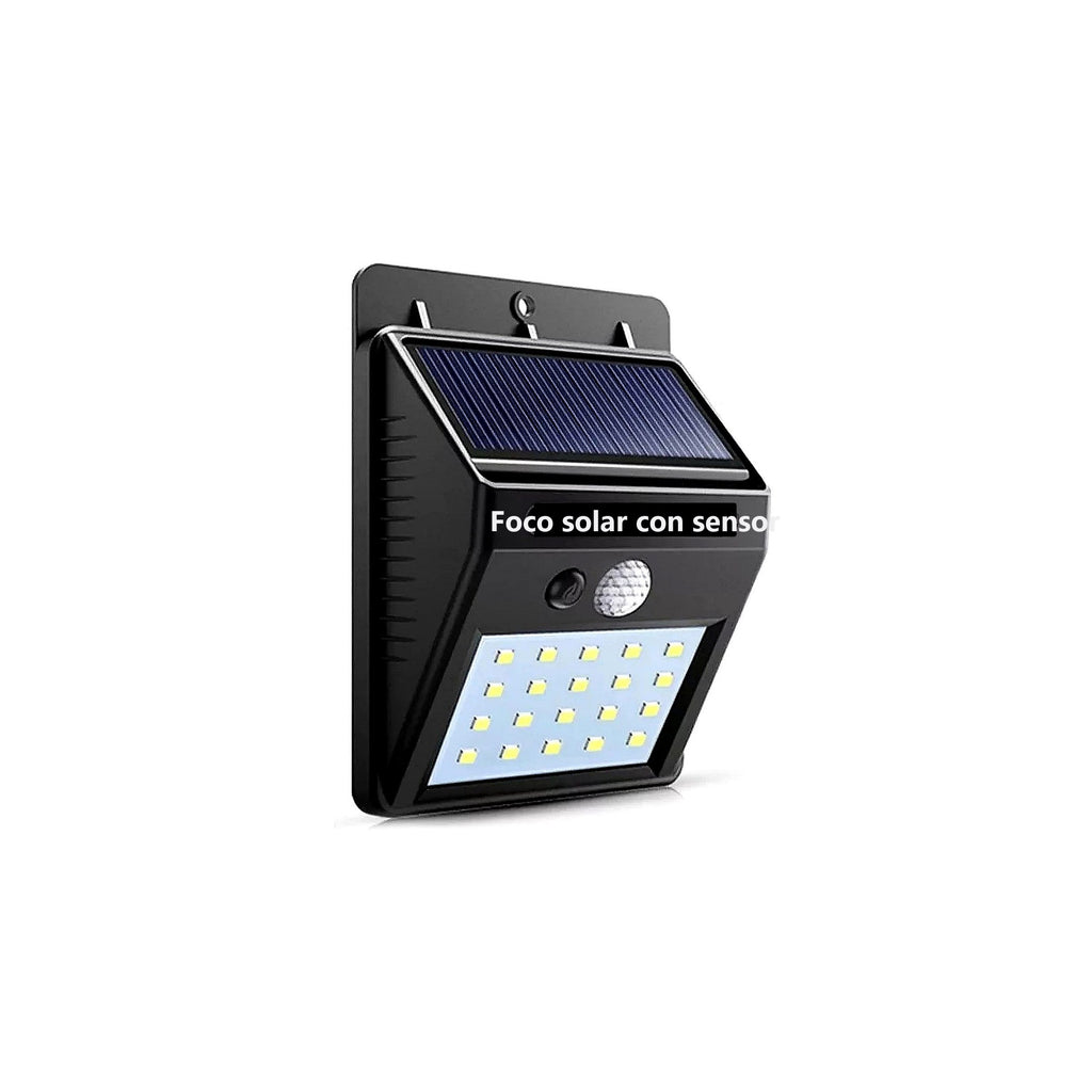 Foco Solar 64 LED con Sensor — foto ES 01