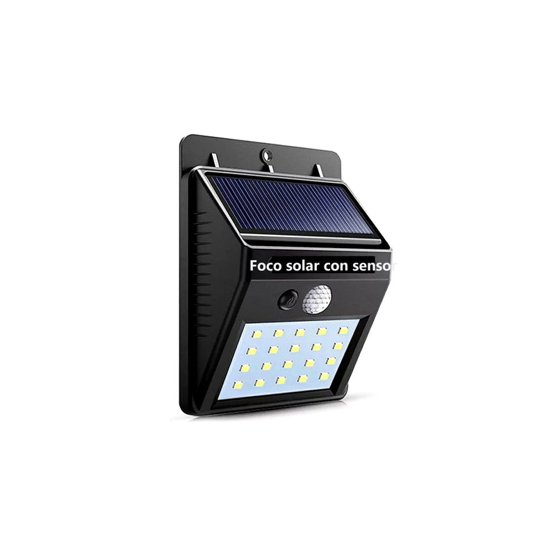 Foco Solar 64 LED con Sensor — foto ES 01