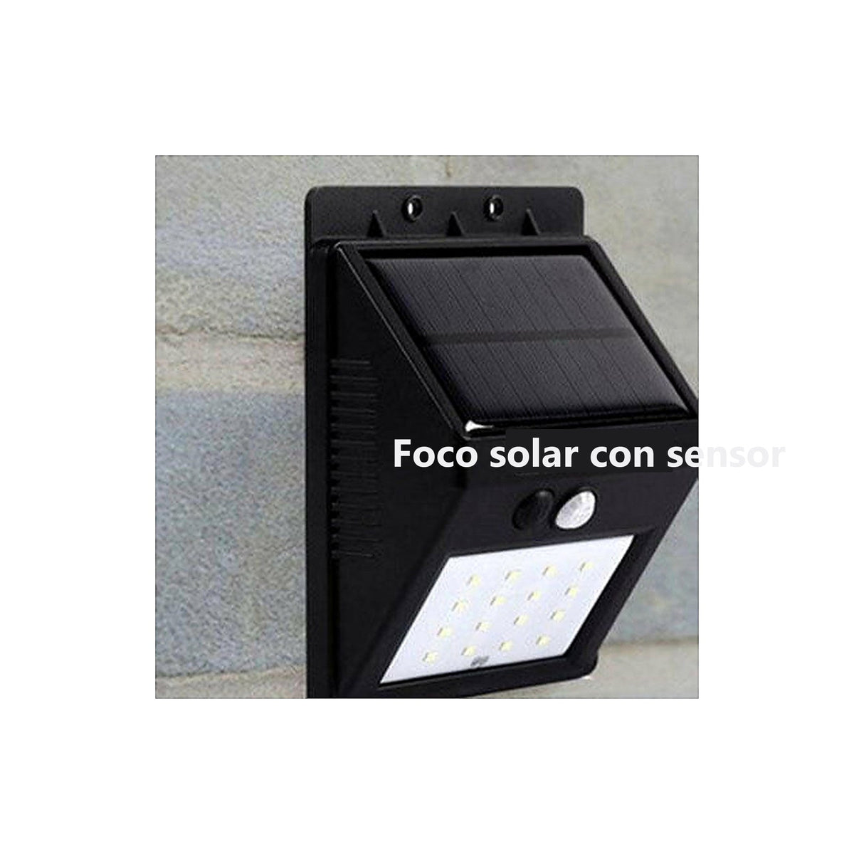Foco Solar 64 LED con Sensor — foto ES 02