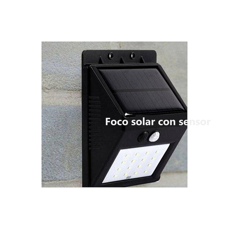 Foco Solar 64 LED con Sensor — foto ES 02
