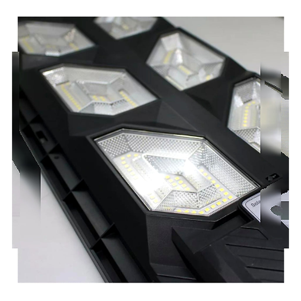 Foco Solar Grande 700W con Control Remoto — detalle LEDs
