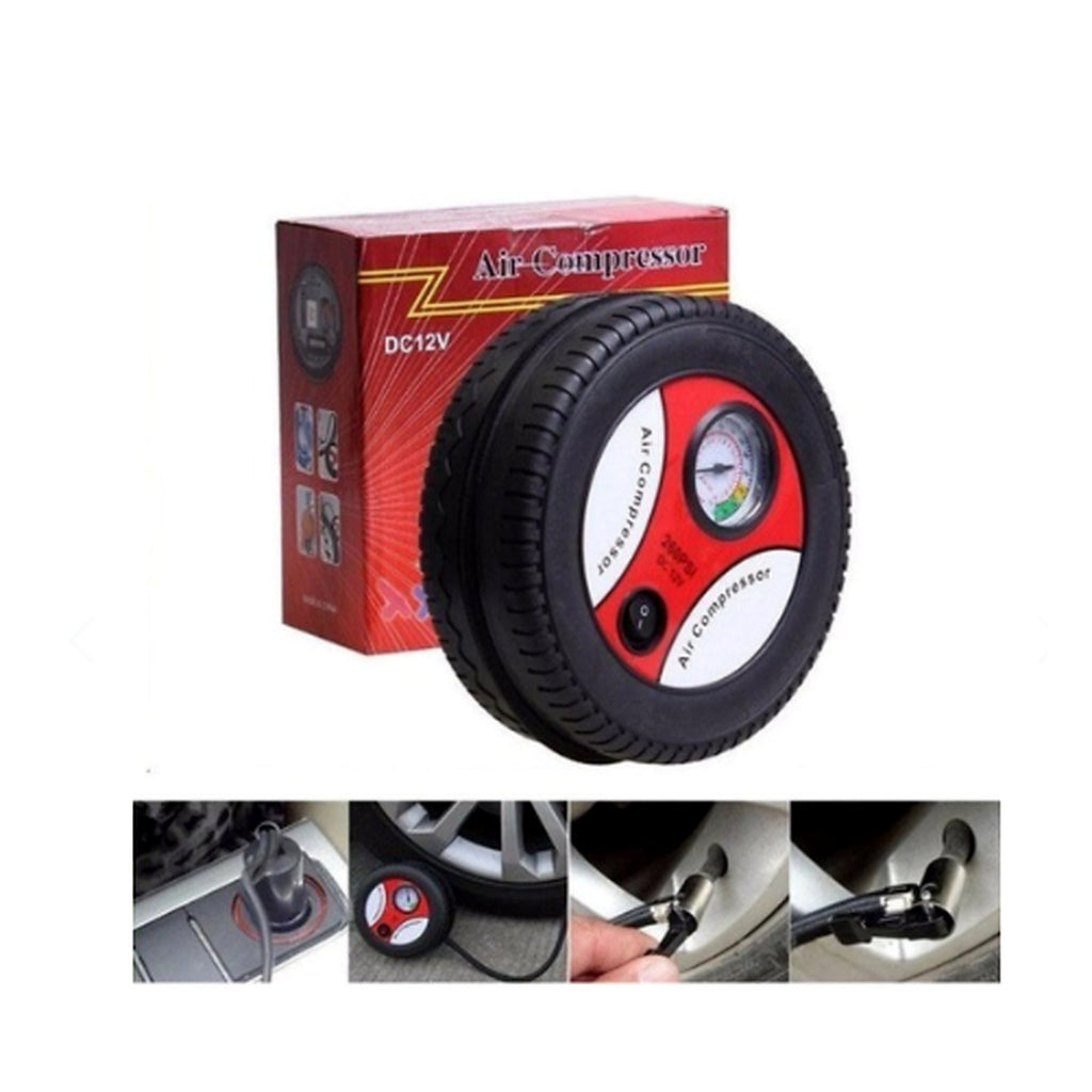 Inflador de Neumáticos Portátil 12V 260 PSI — foto principal