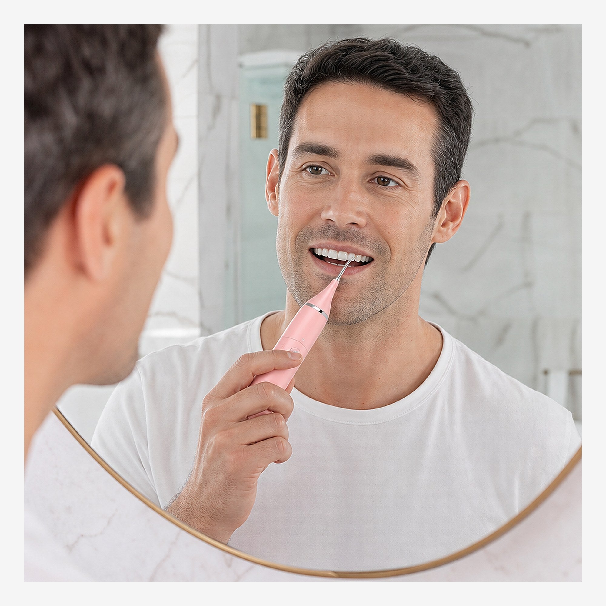 Limpiador dental ultrasónico — higiene diaria