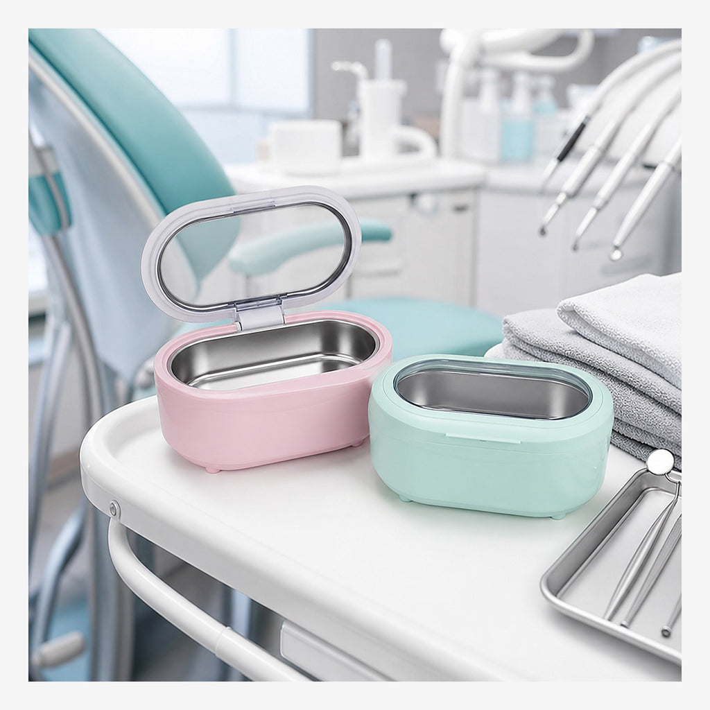Limpiador dental ultrasónico — ambiente clínico