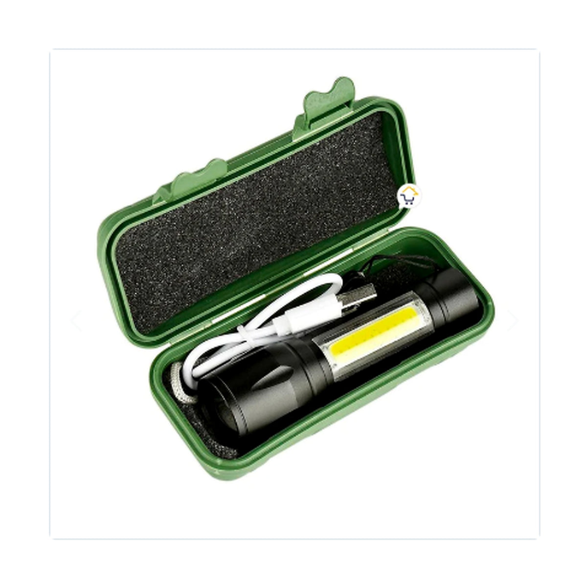 Mini Linterna Táctica LED Recargable USB — galería 03
