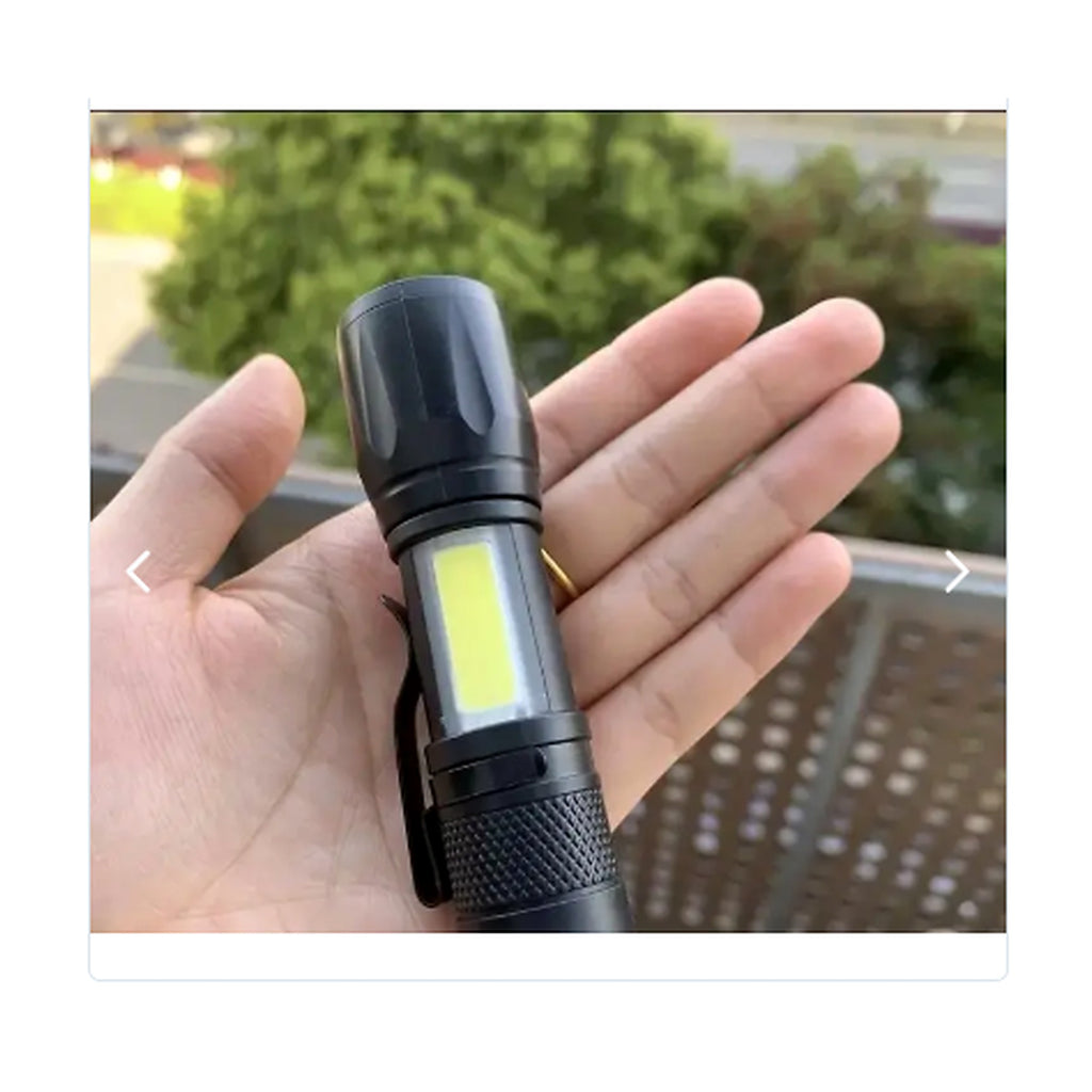 Mini Linterna Táctica LED Recargable USB — galería 04