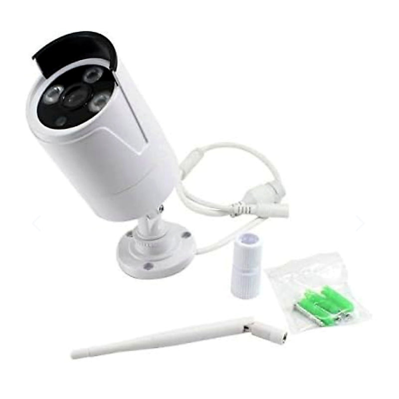 Pack 4 Cámaras de Seguridad WiFi + NVR — cámara bullet WiFi e instalación