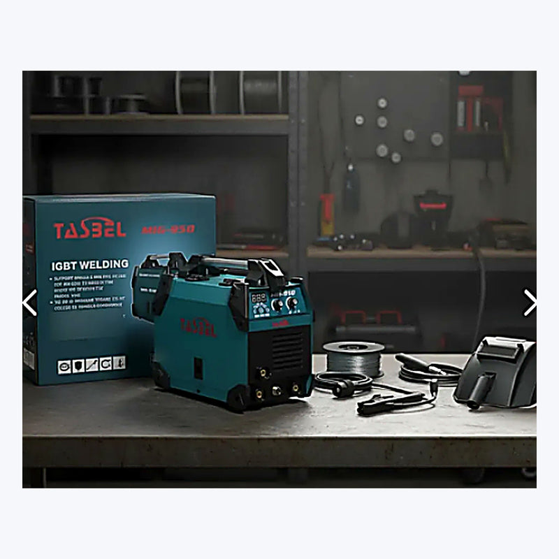 Soldadora MIG/MMA TASBEL IGBT + Kit — kit completo